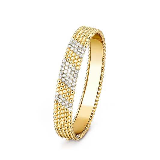 [⭐moonlume]  FIVE-ROW DIAMOND BRACELET