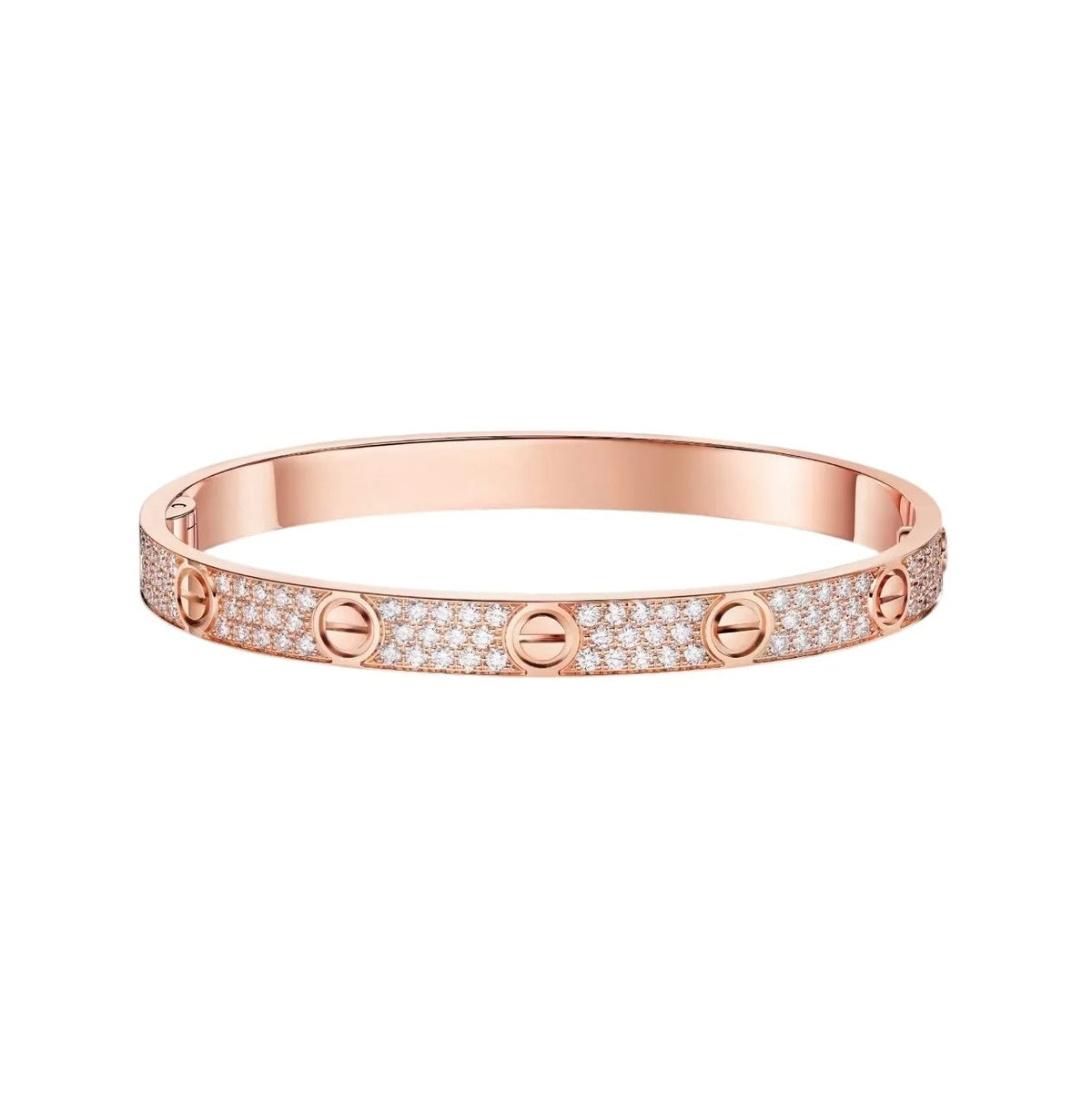 [⭐moonlume]LOVE BRACELET 6.1MM DIAMOND-PAVED