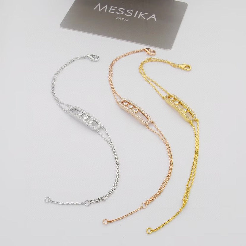 [⭐moonlume] Move Classique pavé bracelet