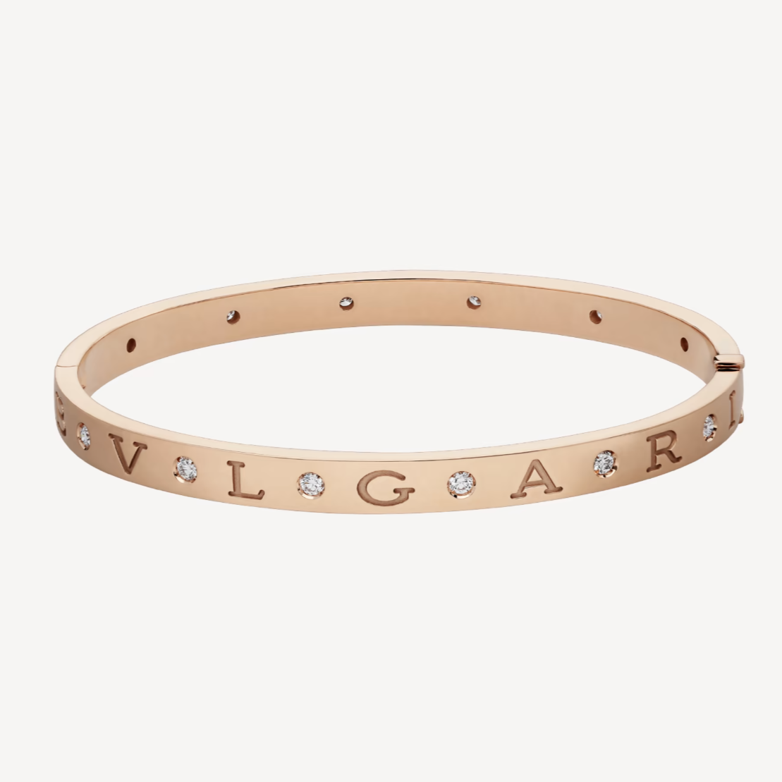 [⭐moonlume]ZERO 1 PINK GOLD 12 DIAMONDS BRACELET