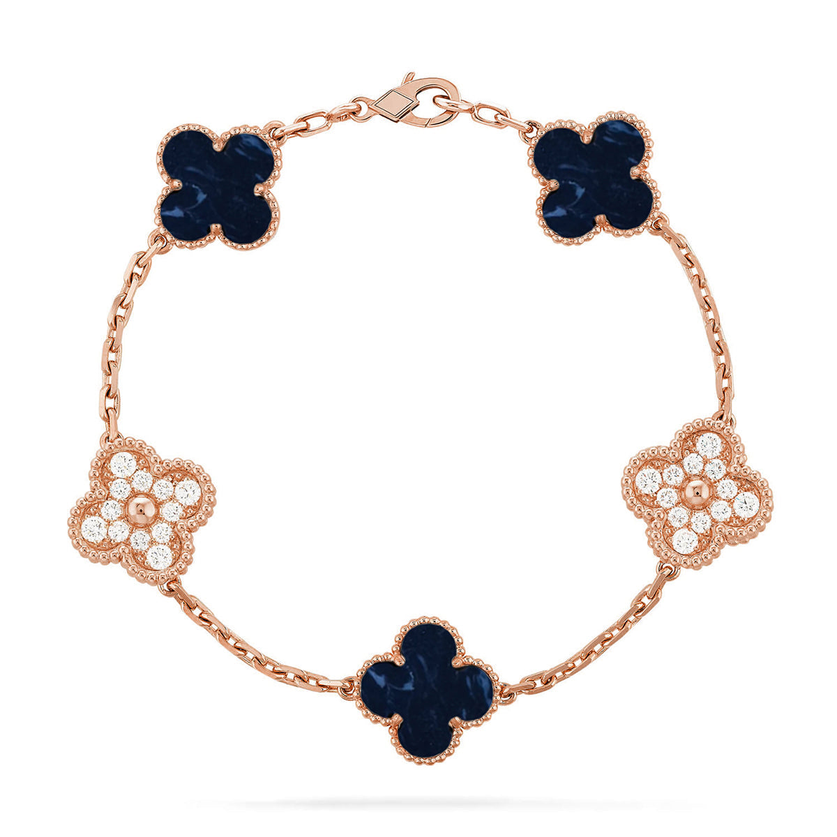 [⭐moonlume]CLOVER 5 MOTIF PIETERSITE BRACELET COLLECTION