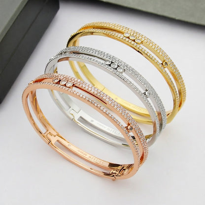 [⭐moonlume]Move Romane pavé bangle