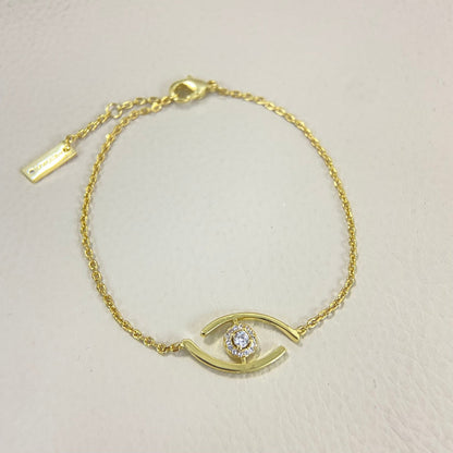 [⭐moonlume]Demo Eye Pave-Set Diamond Bracelet