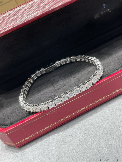 [⭐moonlume jewelrys]TENNIS BRACELET WITH FULL DIAMOND SETTING