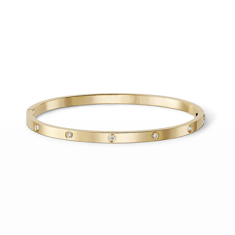 [⭐moonlume]LOVE BRACELET 3.65MM 10 DIAMONDS