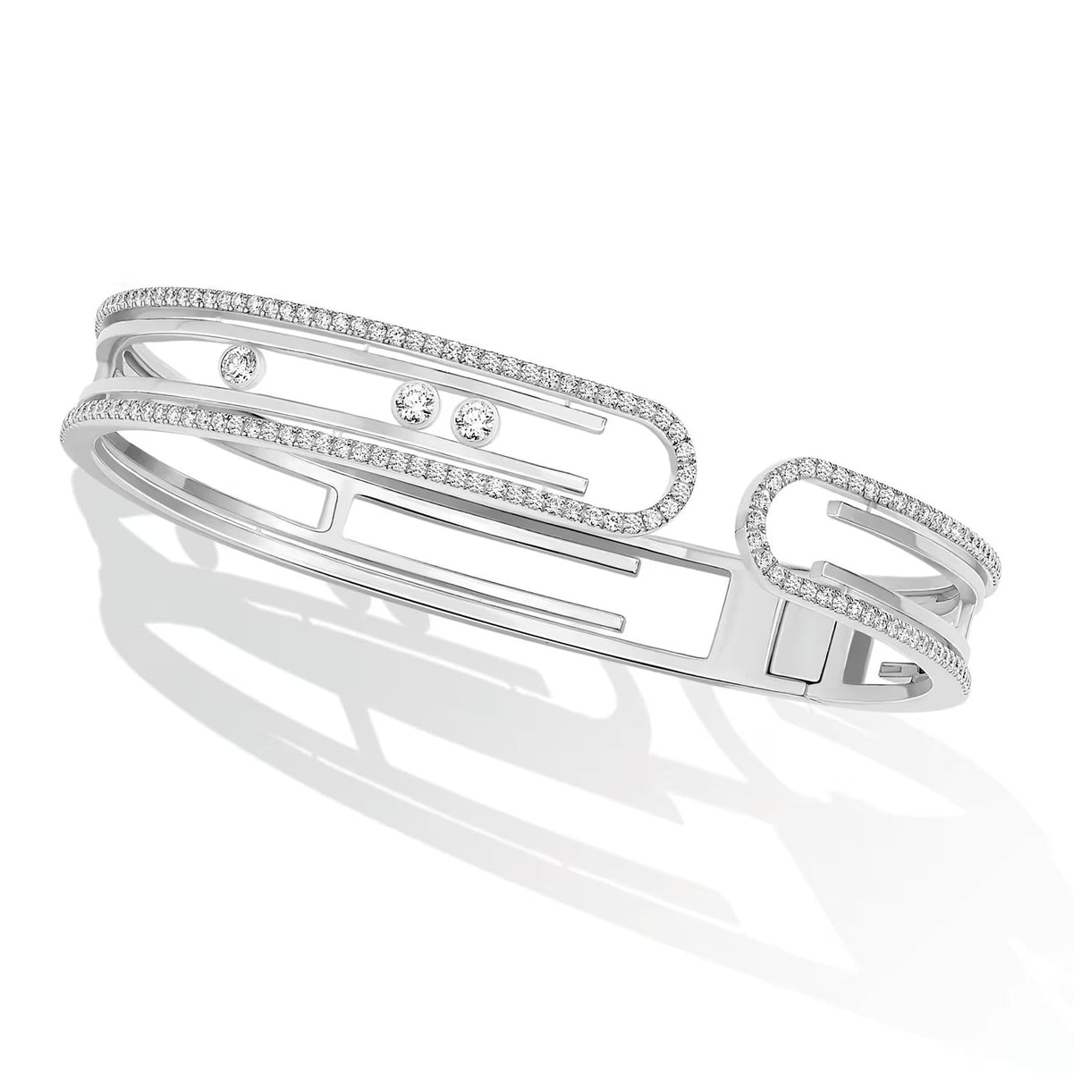 [⭐moonlume]MOVE 10TH PAVED DIAMOND BRACELET