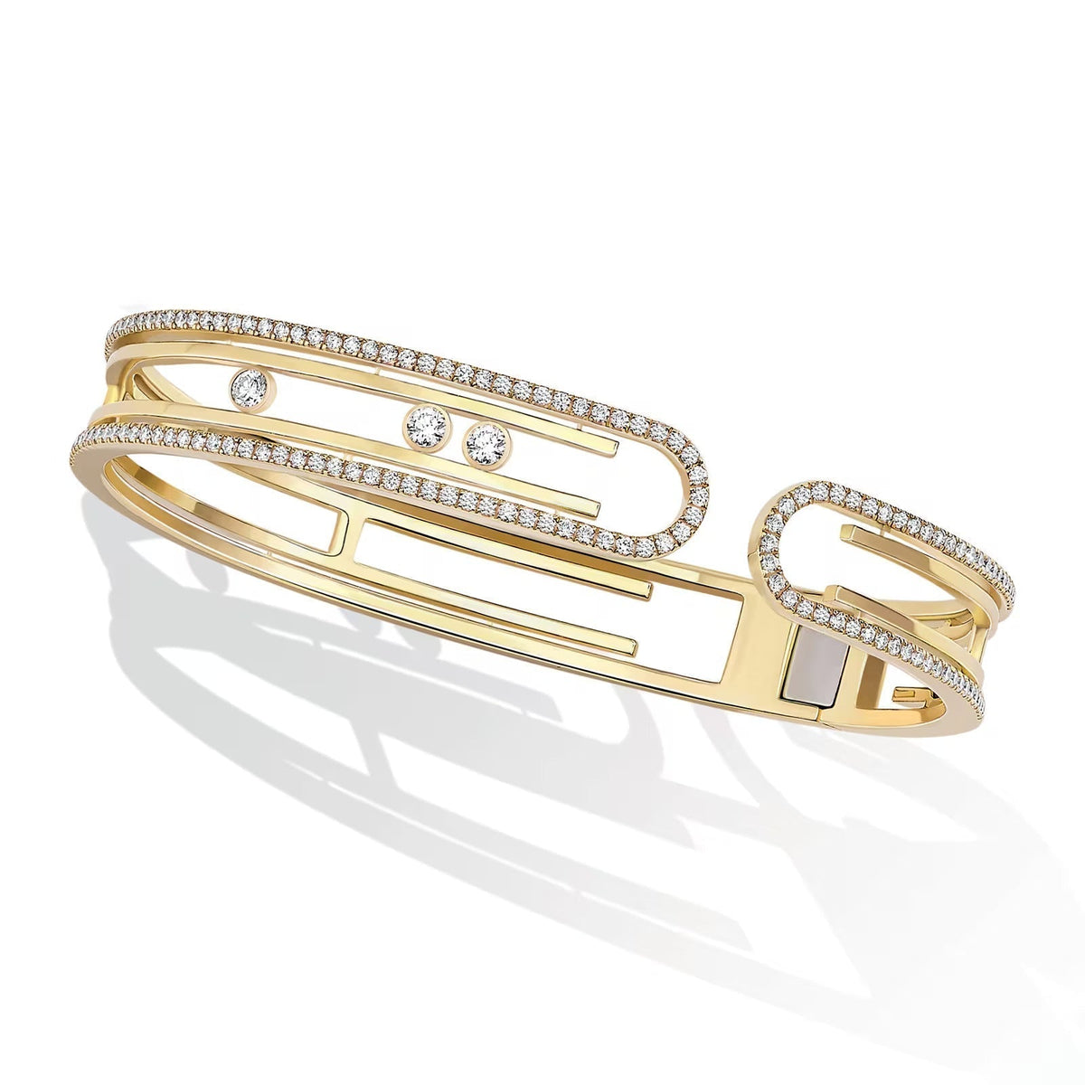 [⭐moonlume]MOVE 10TH PAVED DIAMOND BRACELET