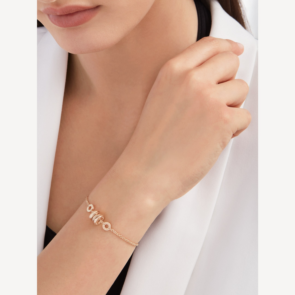 [⭐moonlume]ZERO 1 SOFT PINK GOLD BRACELET