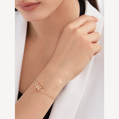[⭐moonlume]ZERO 1 SOFT PINK GOLD BRACELET