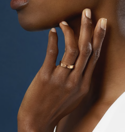 [⭐moonlume]ALLIANCE LIENS VIDENCE 4MM RING