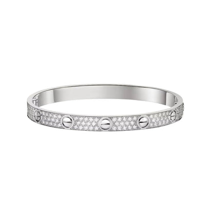 [⭐moonlume]LOVE BRACELET 6.1MM DIAMOND-PAVED