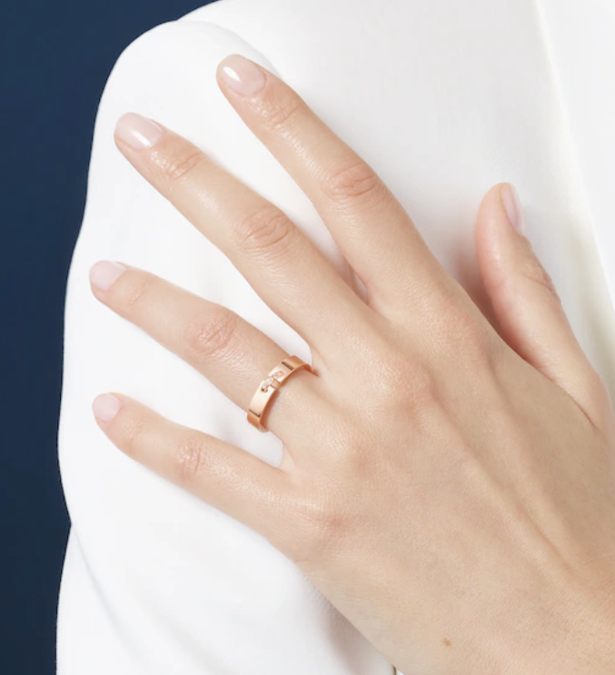 [⭐moonlume]ALLIANCE LIENS VIDENCE DIAMOND 4MM RING