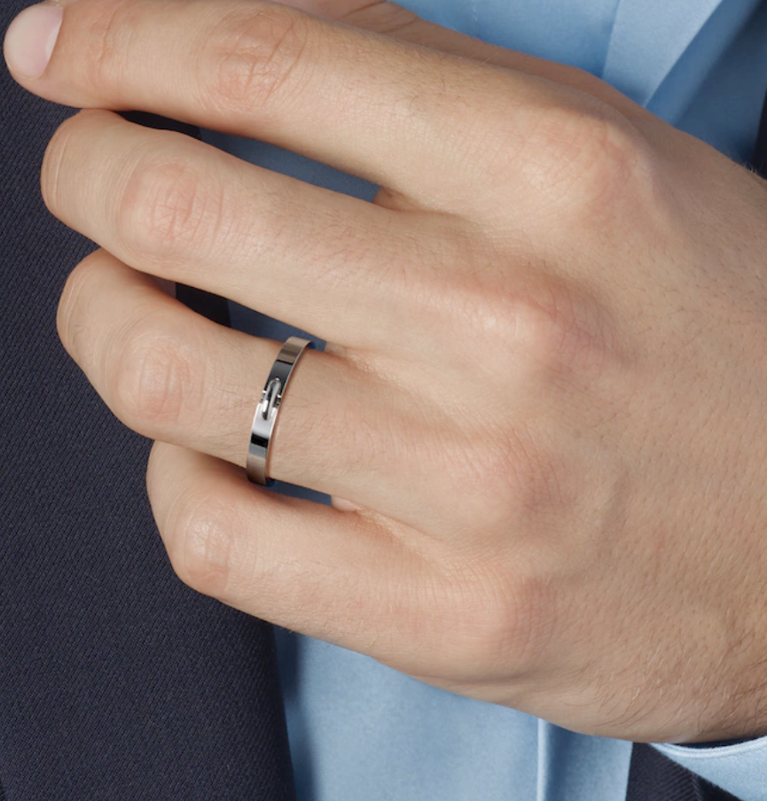 [⭐moonlume]ALLIANCE LIENS VIDENCE 3MM RING