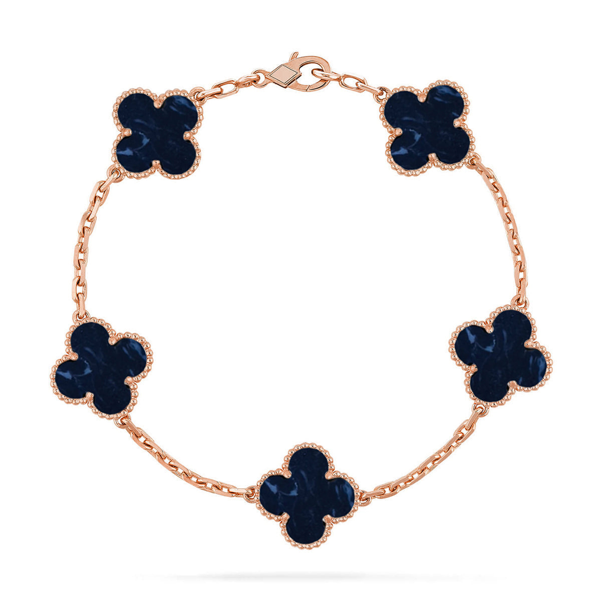 [⭐moonlume]CLOVER 5 MOTIF PIETERSITE BRACELET COLLECTION