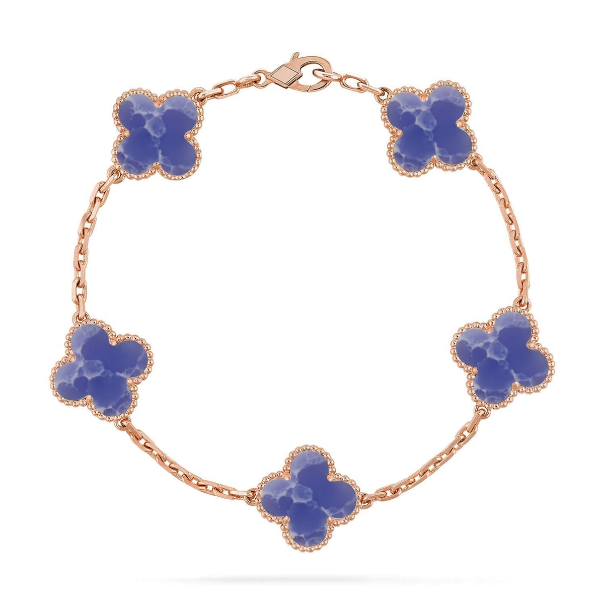 [⭐moonlume]CLOVER 5 MOTIF BLUE VEINS BRACELET COLLECTION