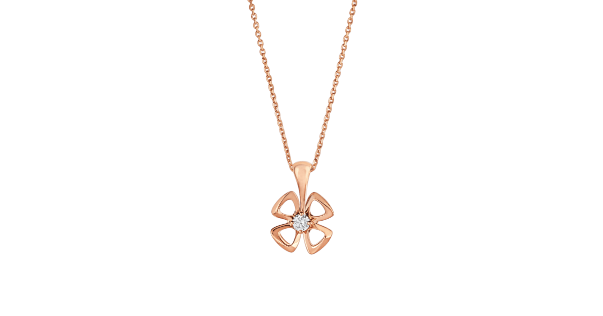 [⭐moonlume]FIOREVER NECKLACE DIAMOND CENTER