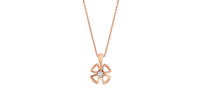 [⭐moonlume]FIOREVER NECKLACE DIAMOND CENTER