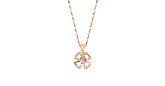 [⭐moonlume]FIOREVER NECKLACE DIAMOND CENTER