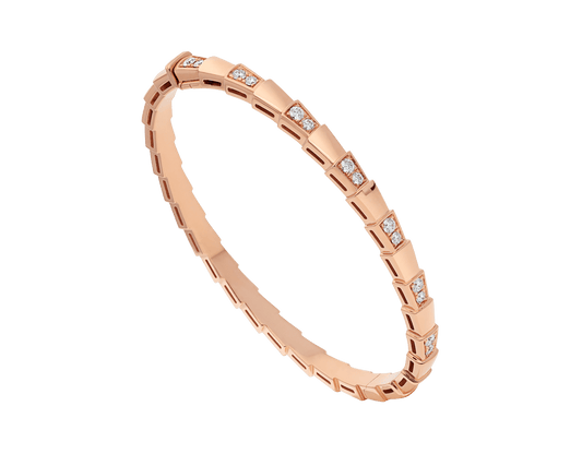 [⭐moonlume]SERPENTI BRACELET PINK GOLD DIAMOND