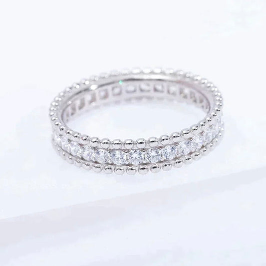 [⭐moonlume]PERLEE DIAMOND SILVER RING