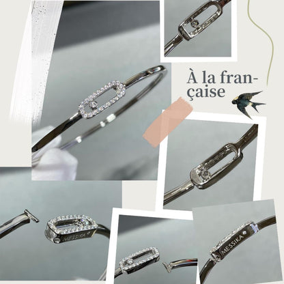 [⭐moonlume]Move Uno pavé flex bangle medium