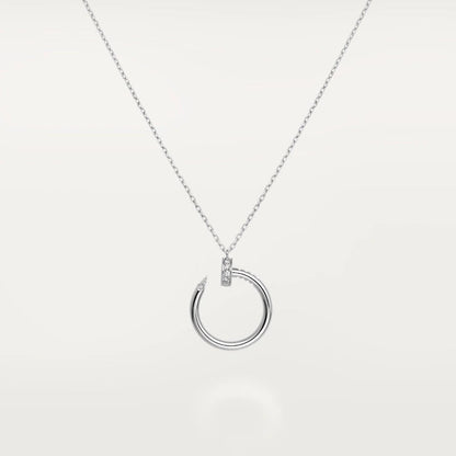 [⭐moonlume]JUSTE NECKLACE SILVER