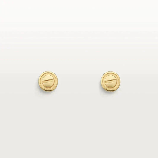 [⭐moonlume]LOVE EARRINGS GOLD 10MM