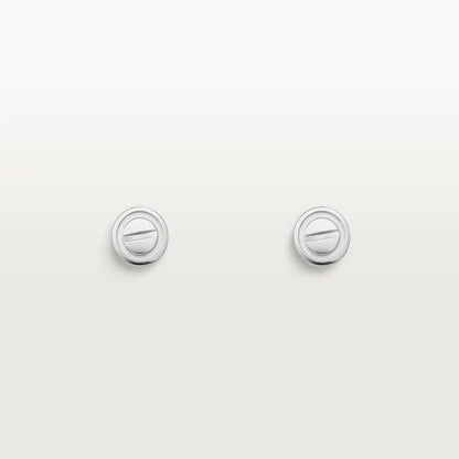 [⭐moonlume]LOVE EARRINGS SILVER 10MM
