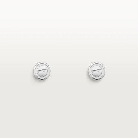 [⭐moonlume]LOVE EARRINGS SILVER 10MM