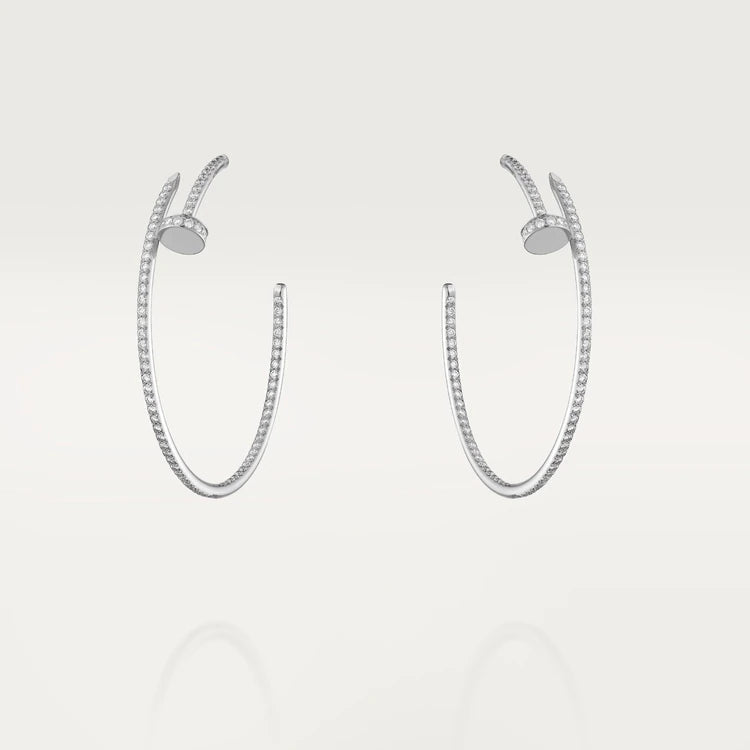 [⭐moonlume]JUSTE EARRINGS FULL DIAMONDS 1.8MM
