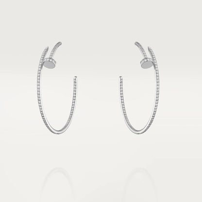 [⭐moonlume]JUSTE EARRINGS FULL DIAMONDS 1.8MM
