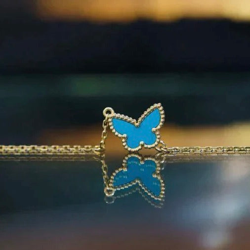 [⭐moonlume]BUTTERFLY TURQUOISE BUTTERFLY BRACELET