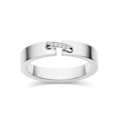 [⭐moonlume]ALLIANCE LIENS VIDENCE DIAMOND 4MM RING