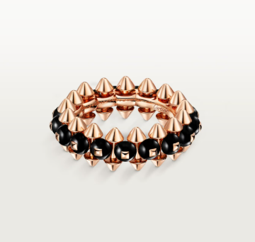 [⭐moonlume]CLASH ELEGANT ROSE GOLD RING FEATURING NATURAL AGATE
