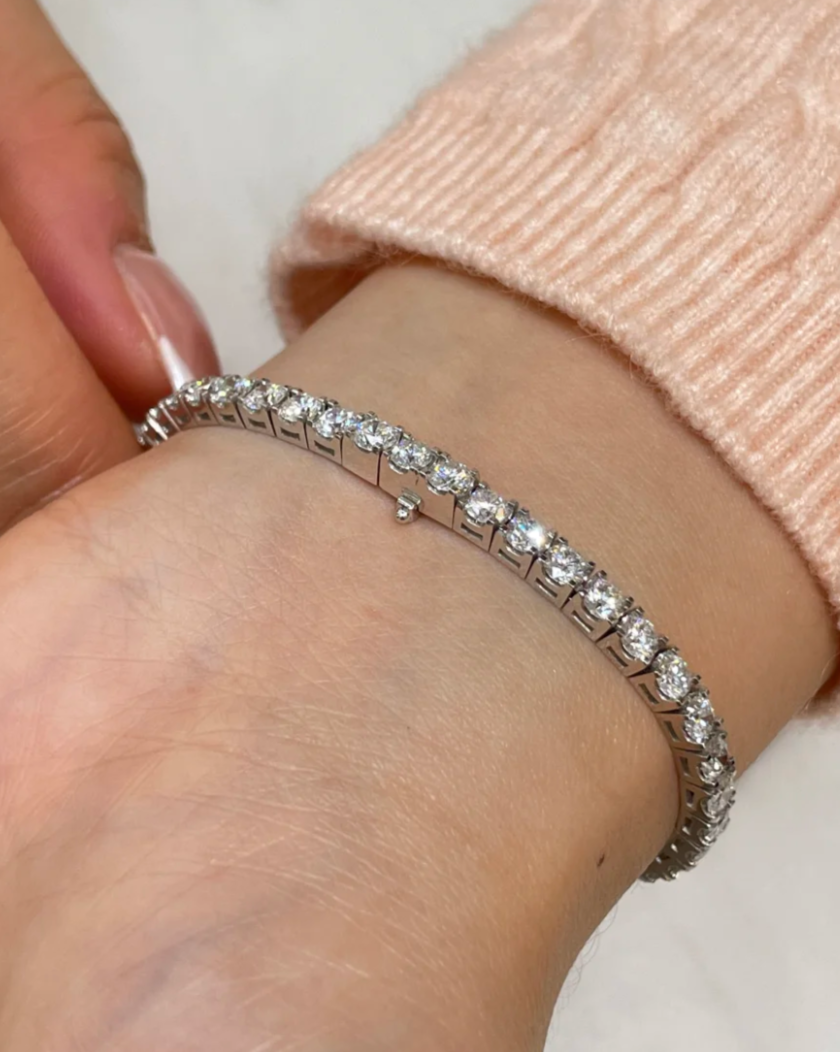 [⭐moonlume]  CLASSIC BASEBALL BRACELAT, 52 DIAMOND