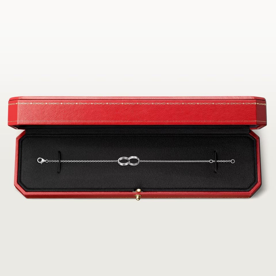 [⭐moonlume]LOVE BRACELET DOUBLE RING