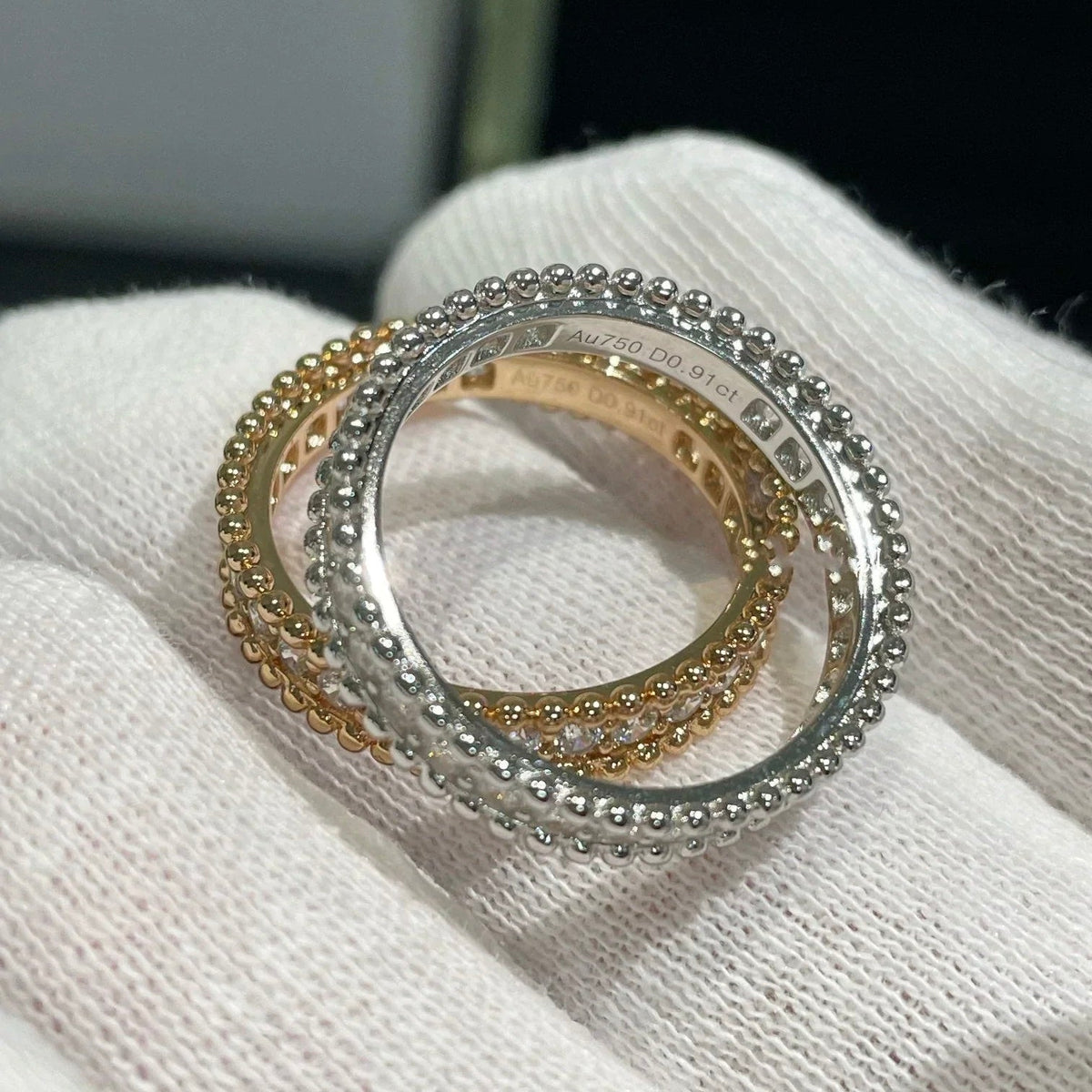 [⭐moonlume]PERLEE DIAMOND SILVER RING