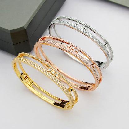 [⭐moonlume]Move Romane pavé bangle