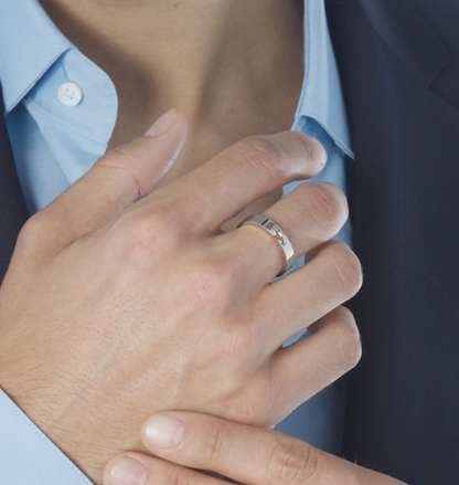 [⭐moonlume]ALLIANCE LIENS VIDENCE 4MM RING