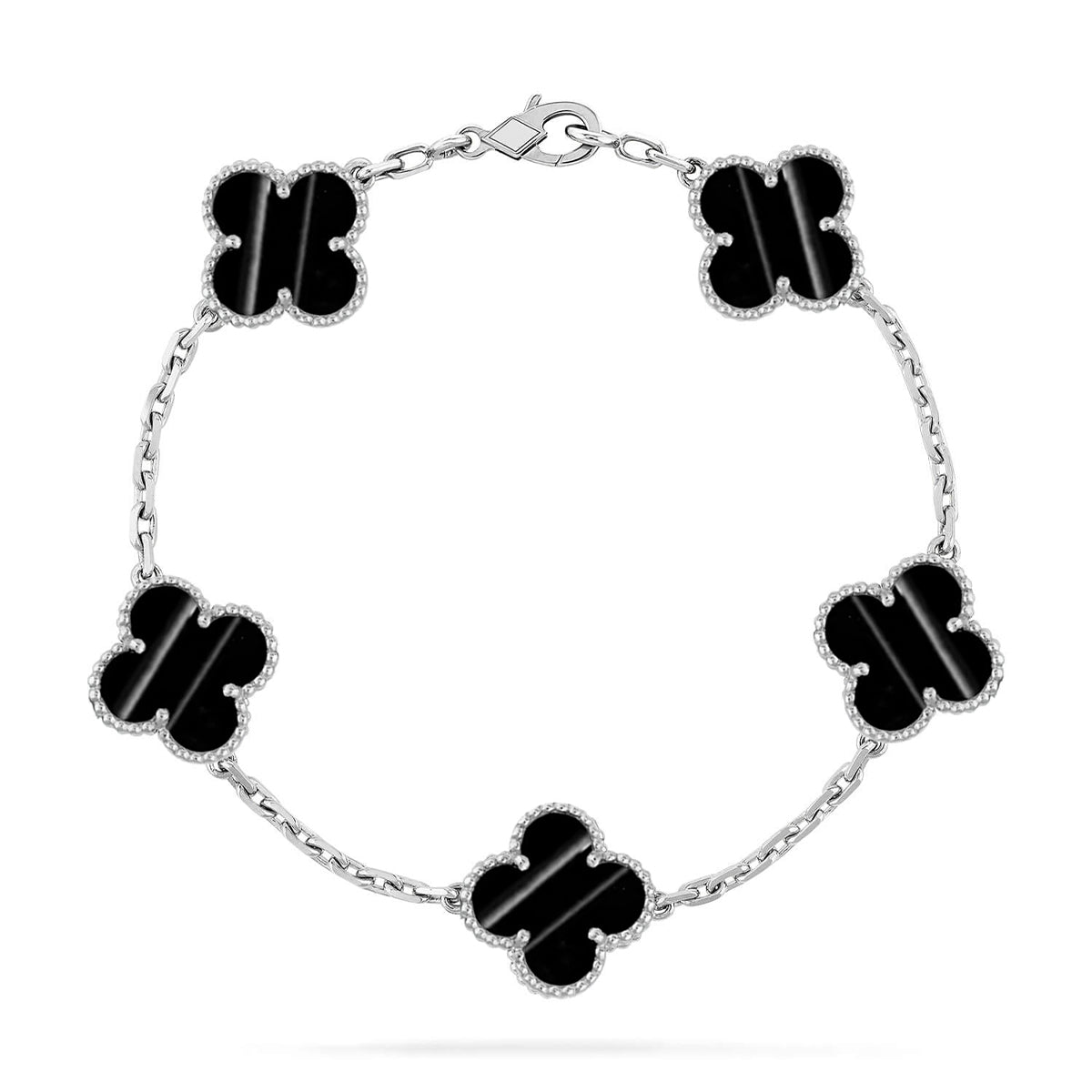 [⭐moonlume] CLOVER 5 MOTIF PULSAR STONE BRACELET COLLECTION