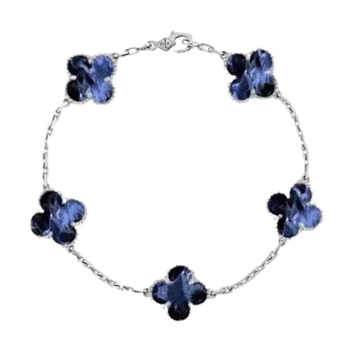 [⭐moonlume]CLOVER 5 MOTIF PIETERSITE BRACELET COLLECTION