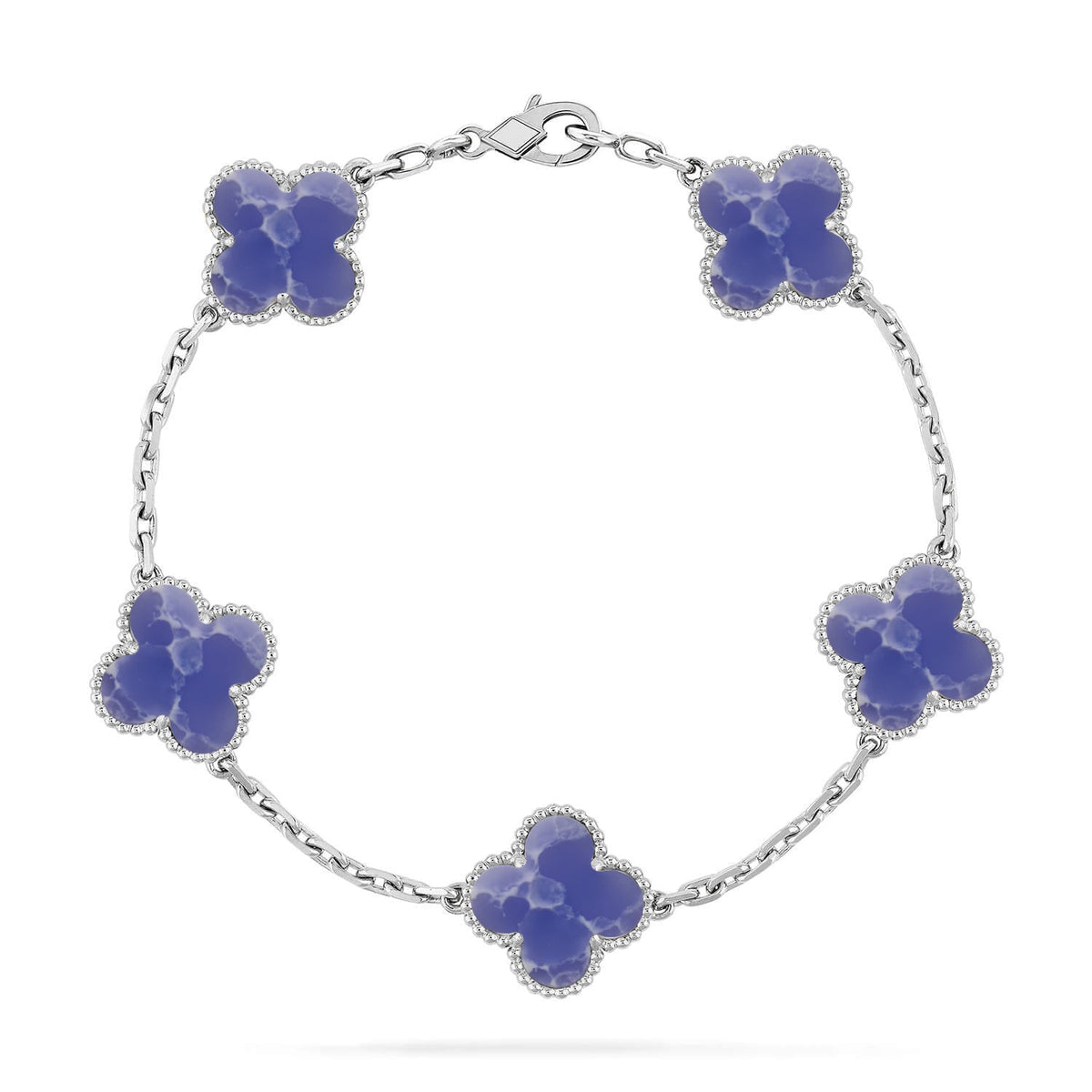 [⭐moonlume]CLOVER 5 MOTIF BLUE VEINS BRACELET COLLECTION