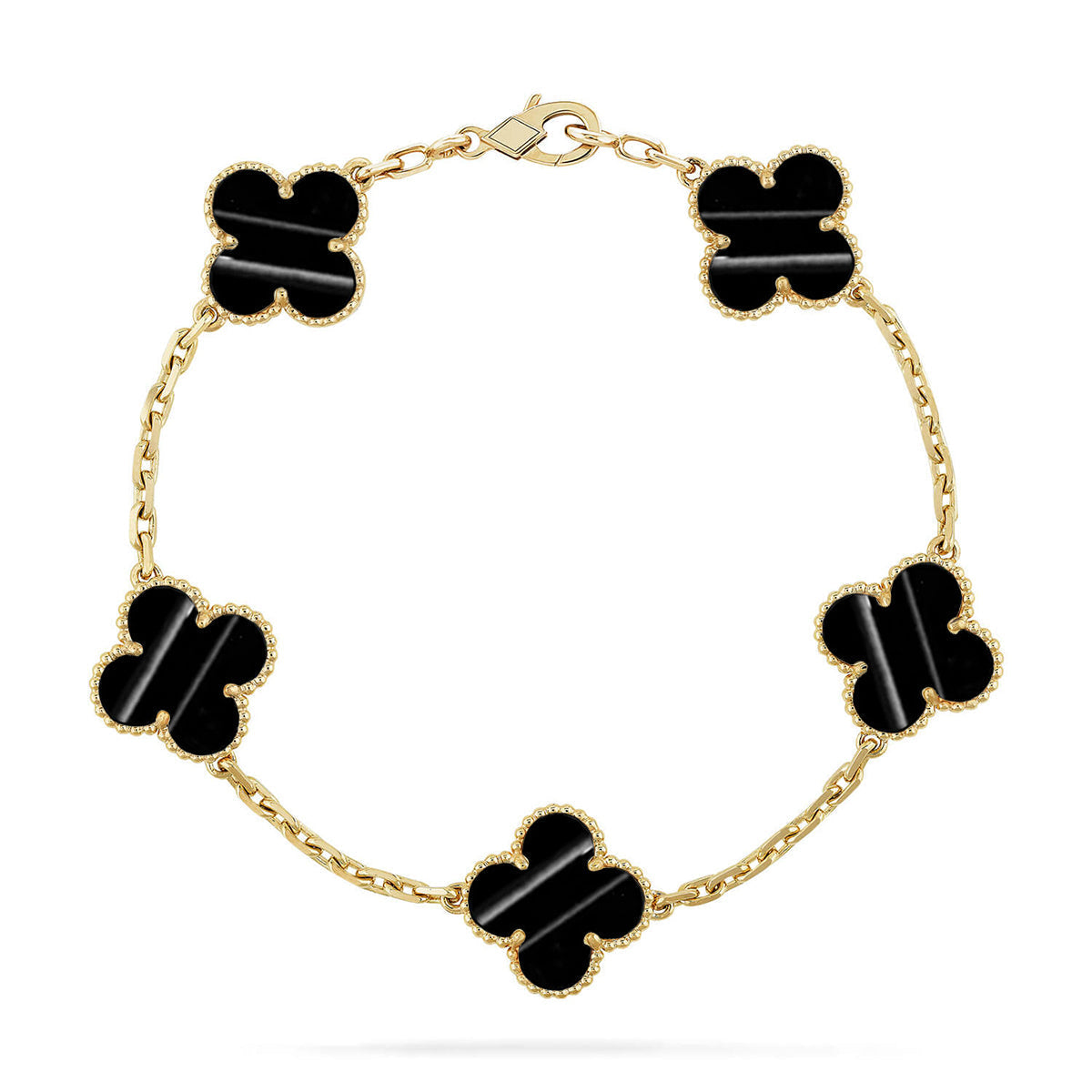 [⭐moonlume] CLOVER 5 MOTIF PULSAR STONE BRACELET COLLECTION