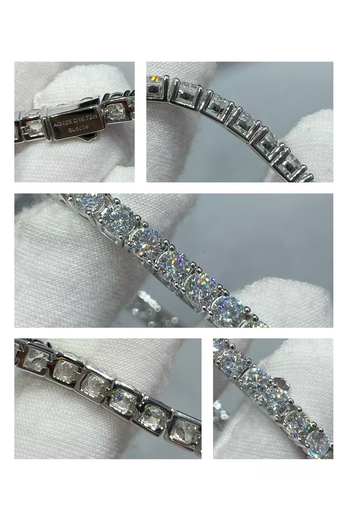 [⭐moonlume jewelrys]TENNIS BRACELET WITH FULL DIAMOND SETTING