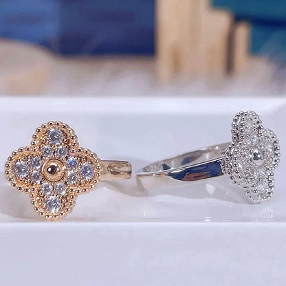 [⭐moonlume]CLOVER DIAMOND RING