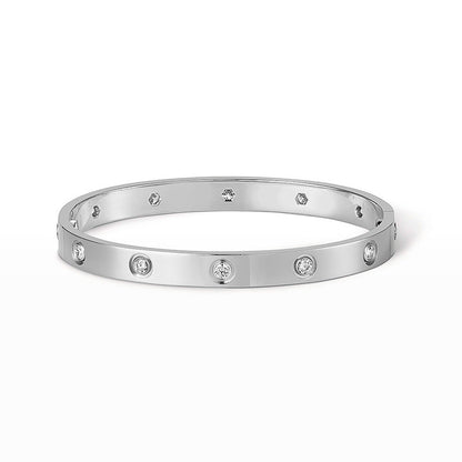[⭐moonlume]LOVE BRACELET 6.1MM 10 DIAMONDS