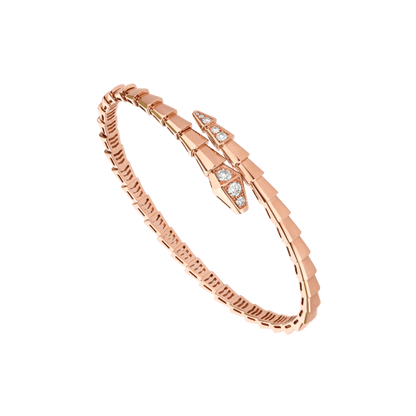 [⭐moonlume]SERPENTI BRACELET DIAMONDS PINK GOLD
