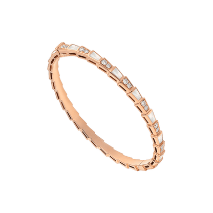[⭐moonlume]SERPENTI BRACELET PINK GOLD MOP DIAMOND