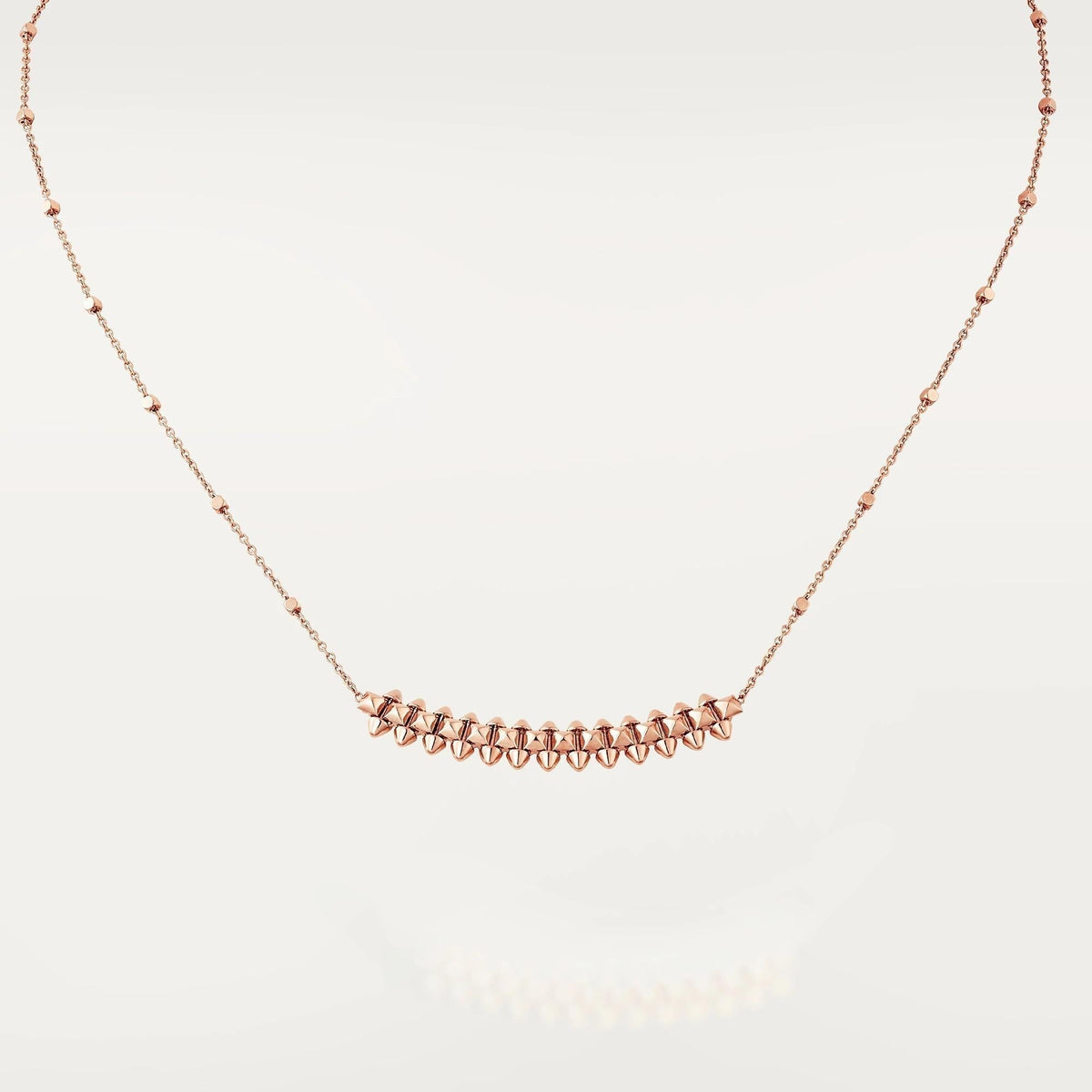 [⭐moonlume]CLASH PINK GOLD NECKLACE