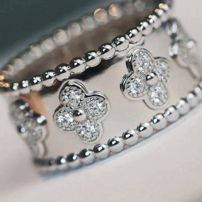[⭐moonlume]CLOVER KALEIDOSCOPE RING 10MM